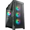 Cougar Gaming COUGAR DUOFACE PRO RGB PC Case, Mid Tower, Black
