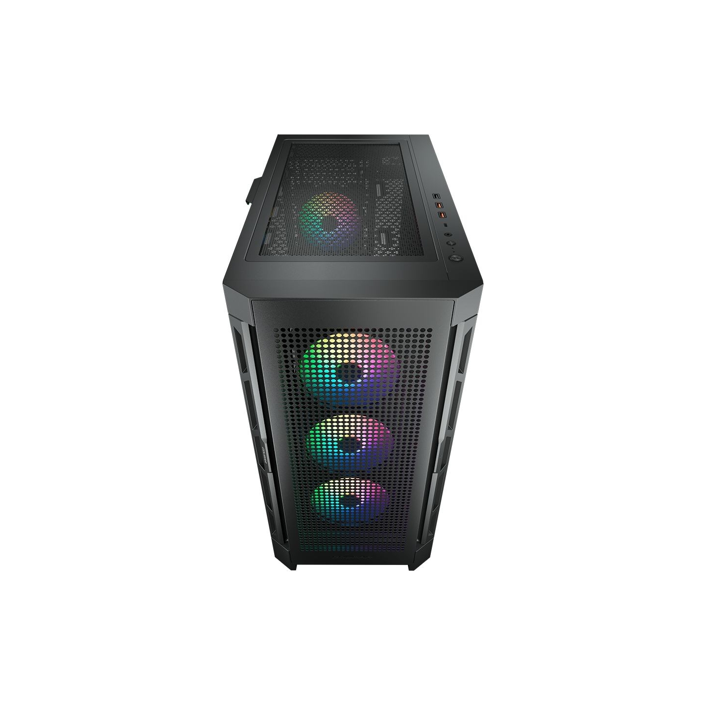 Cougar Gaming COUGAR DUOFACE PRO RGB PC Case, Mid Tower, Black