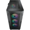 Cougar Gaming COUGAR DUOFACE PRO RGB PC Case, Mid Tower, Black