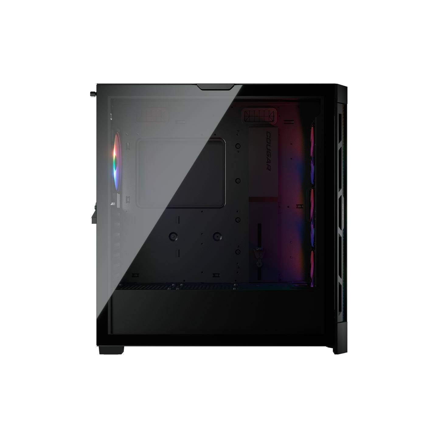 Cougar Gaming COUGAR DUOFACE PRO RGB PC Case, Mid Tower, Black