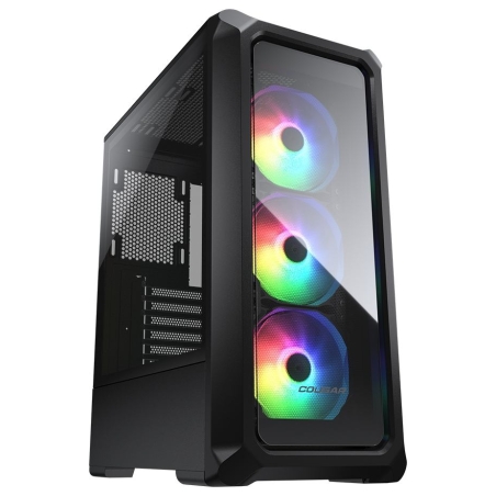 Cougar Gaming COUGAR Archon 2 RGB PC Case, Mid Tower, Black