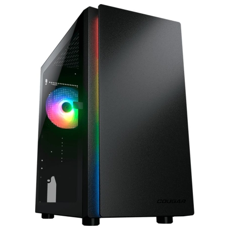 Cougar Gaming COUGAR PURITY RGB PC Case, Mini Tower, Black