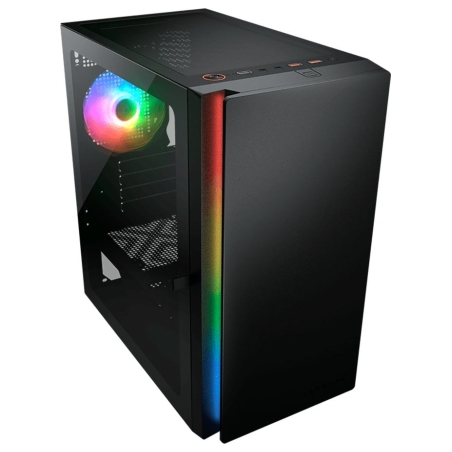 Cougar Gaming COUGAR PURITY RGB PC Case, Mini Tower, Black