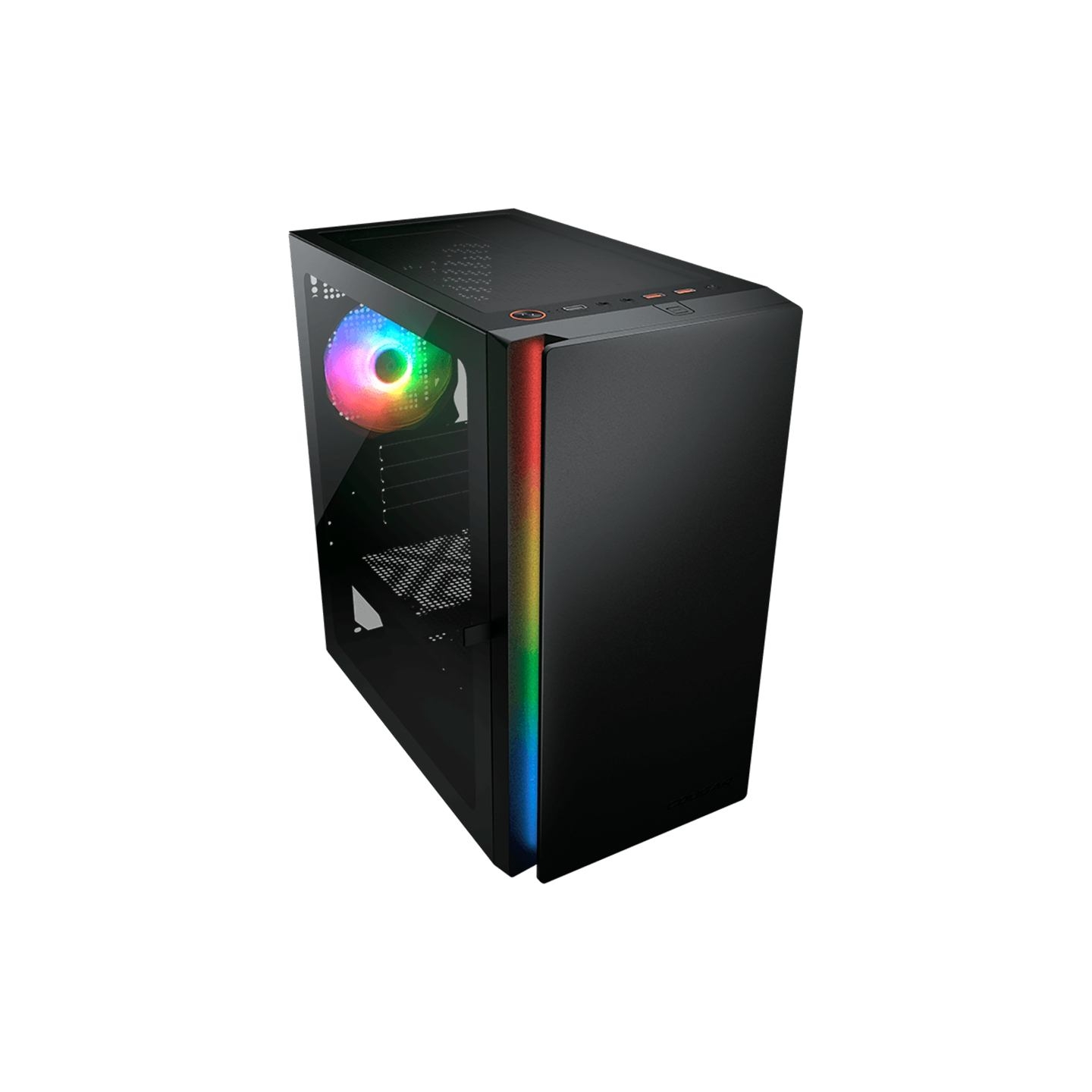Cougar Gaming COUGAR PURITY RGB PC Case, Mini Tower, Black
