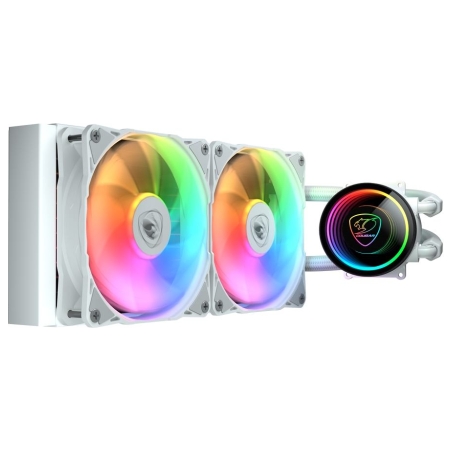 Cougar Gaming COUGAR POSEIDON ELITE ARGB 240 White AiO Liquid Watercooling