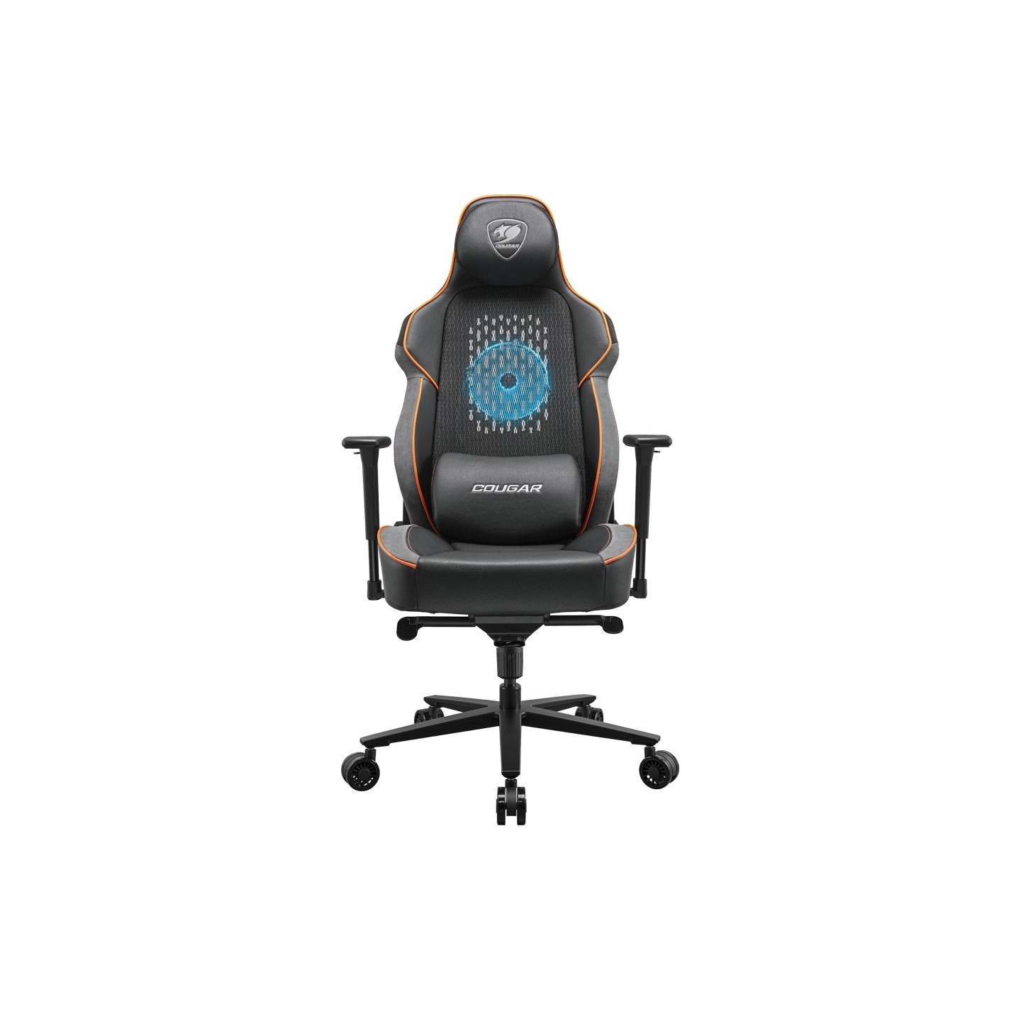 Cougar Gaming COUGAR NxSys Aero Gaming Chair, Black/Orange