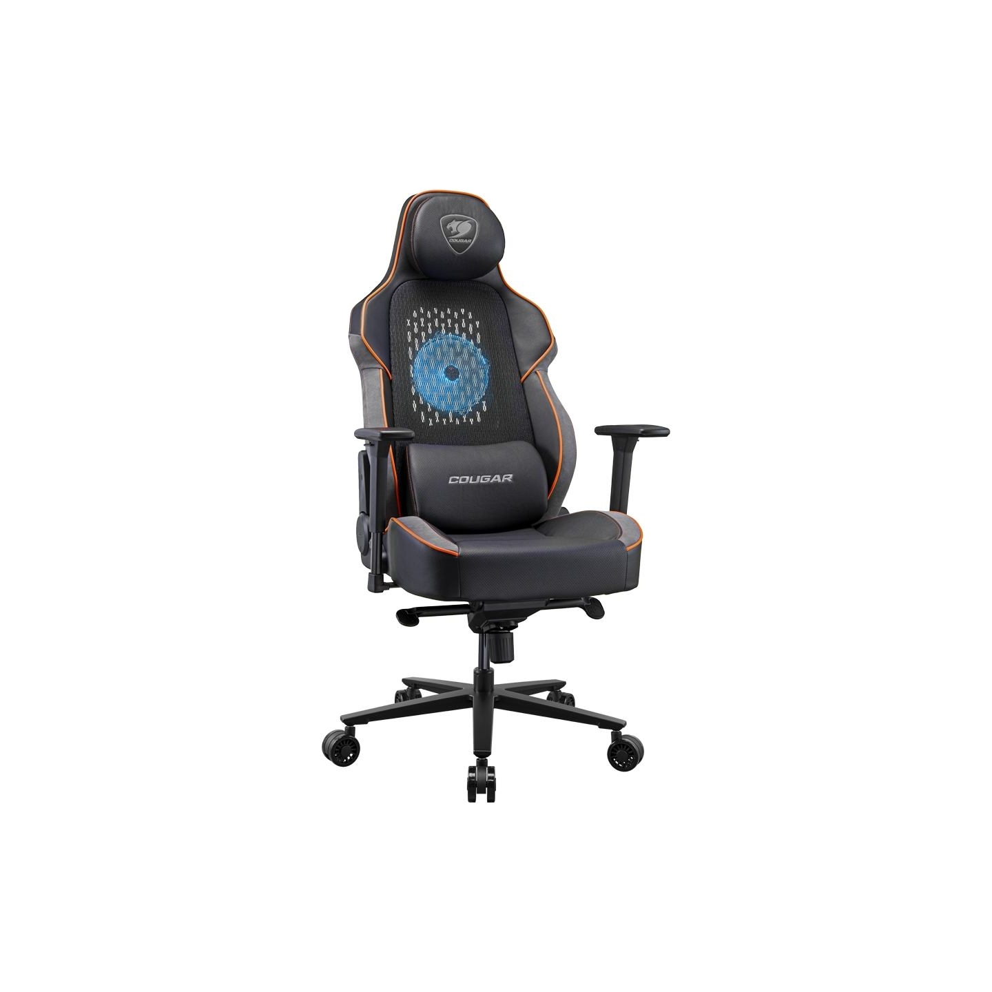 Cougar Gaming COUGAR NxSys Aero Gaming Chair, Black/Orange