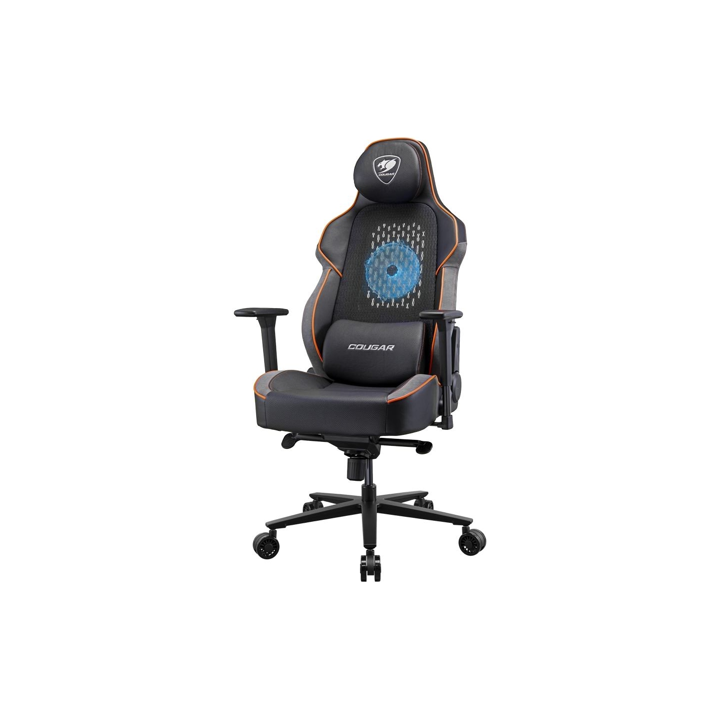 Cougar Gaming COUGAR NxSys Aero Gaming Chair, Black/Orange