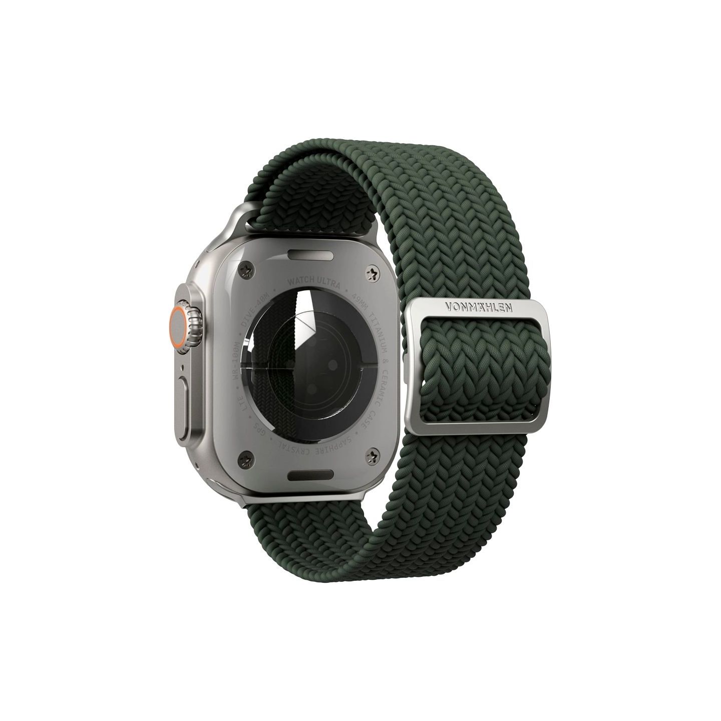 Vonmahlen Woven Loop 40, 41, 42mm One Size, Olive