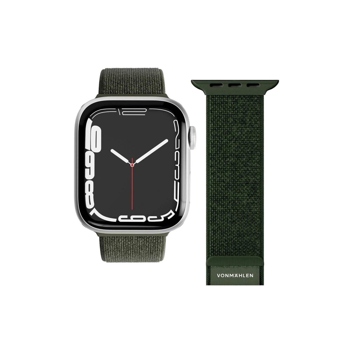 Vonmahlen Fitness Loop 2 44, 45, 46, 49mm One Size, Olive