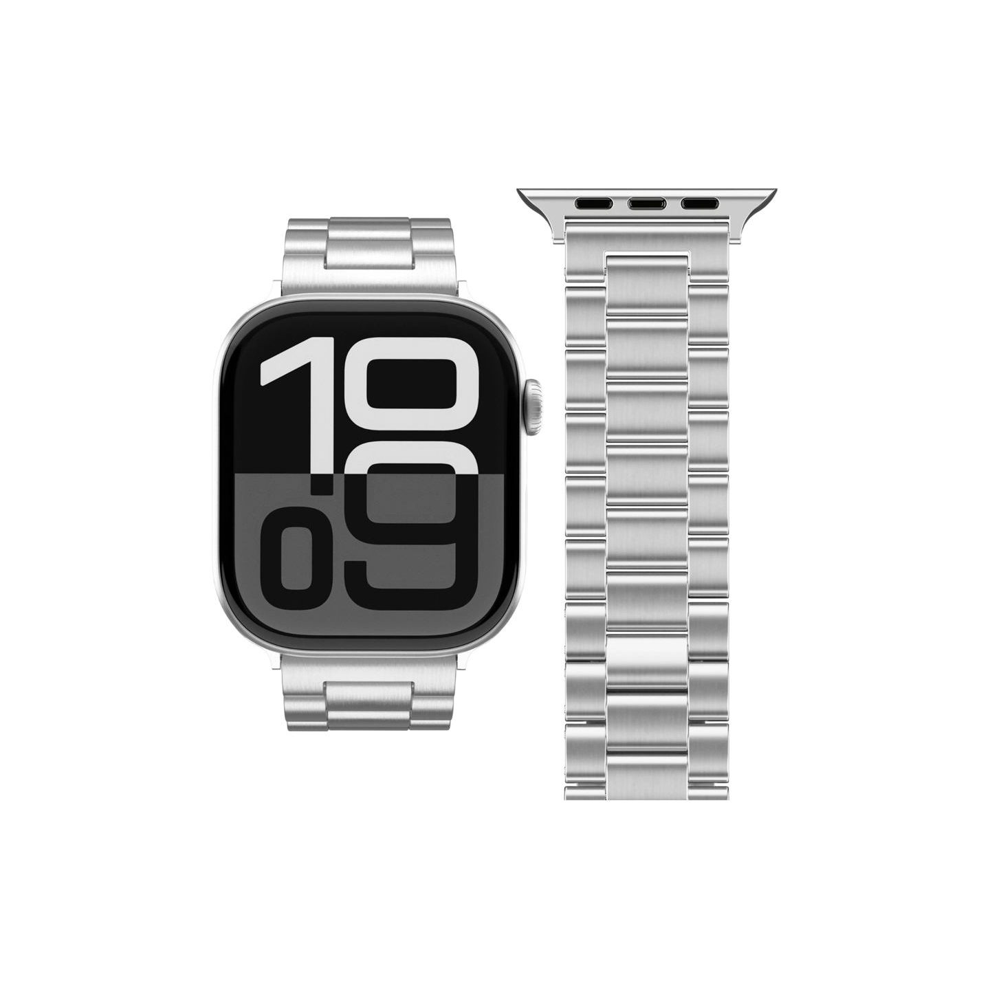Vonmahlen Link Bracelet 2 40, 41, 42mm One Size, Silver