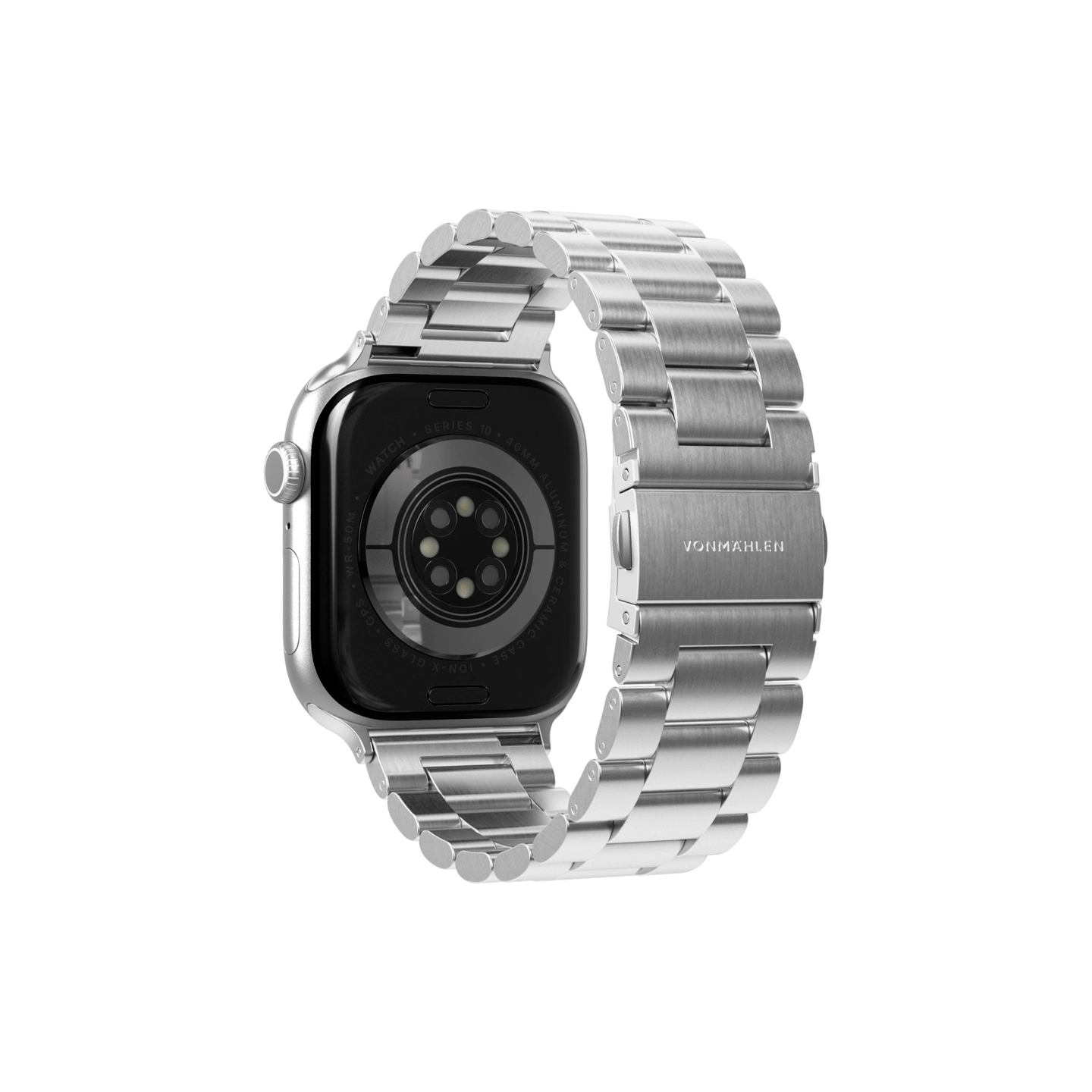 Vonmahlen Link Bracelet 2 40, 41, 42mm One Size, Silver
