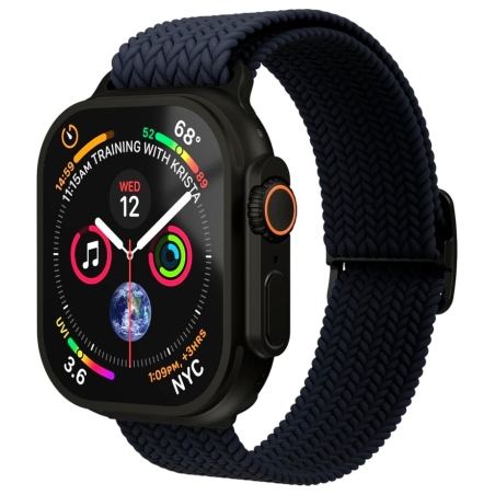 Vonmahlen Woven Loop 44, 45, 46, 49mm One Size, Navy Black