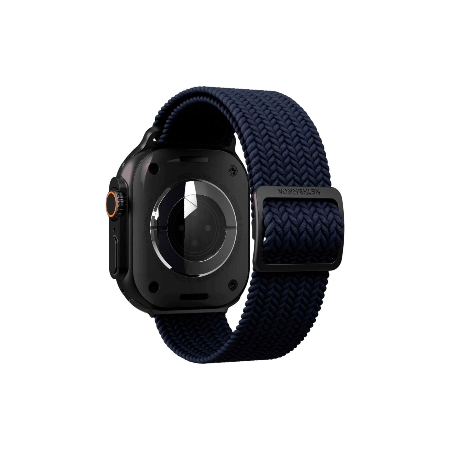 Vonmahlen Woven Loop 44, 45, 46, 49mm One Size, Navy Black