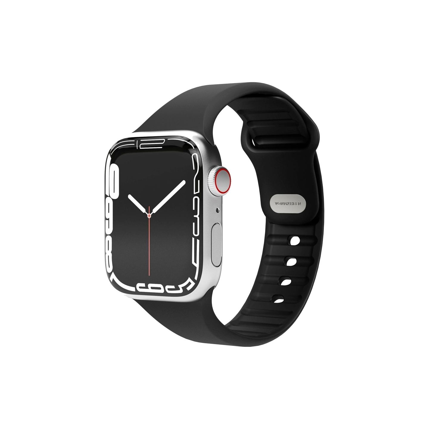 Vonmahlen Classic Band 2 44, 45, 46, 49mm One Size, Black