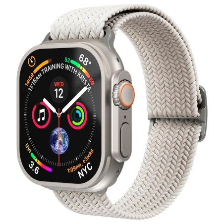Vonmahlen Woven Loop 40, 41, 42mm One Size, Cream