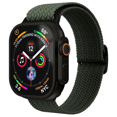Vonmahlen Woven Loop 40, 41, 42mm One Size, Olive Black