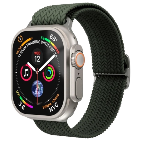 Vonmahlen Woven Loop 44, 45, 46, 49mm One Size, Olive