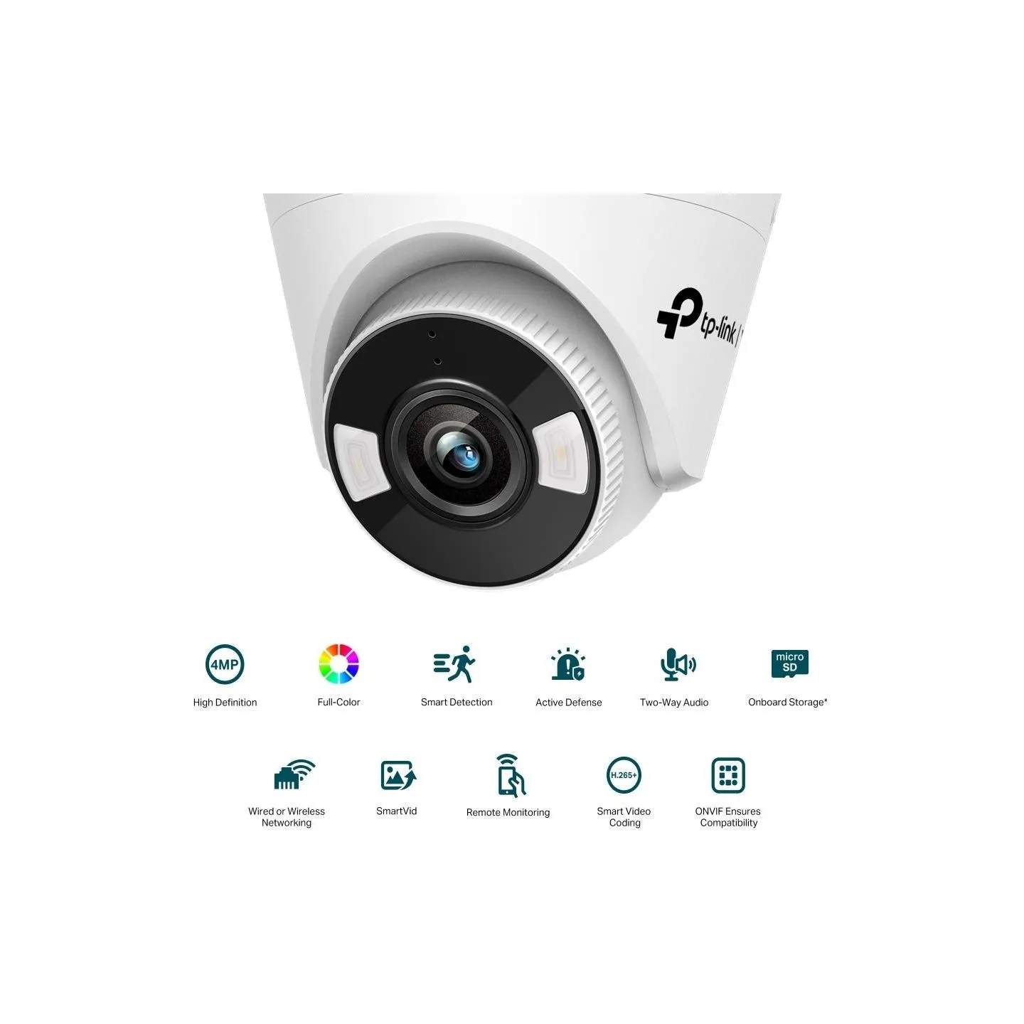 Tp-Link NET CAMERA TURRET H.264 4MP/VIGI C440(2.8MM) TP-LINK