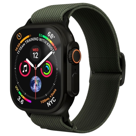 Vonmahlen Classic Nylon Loop 40, 41, 42mm One Size, Olive Black