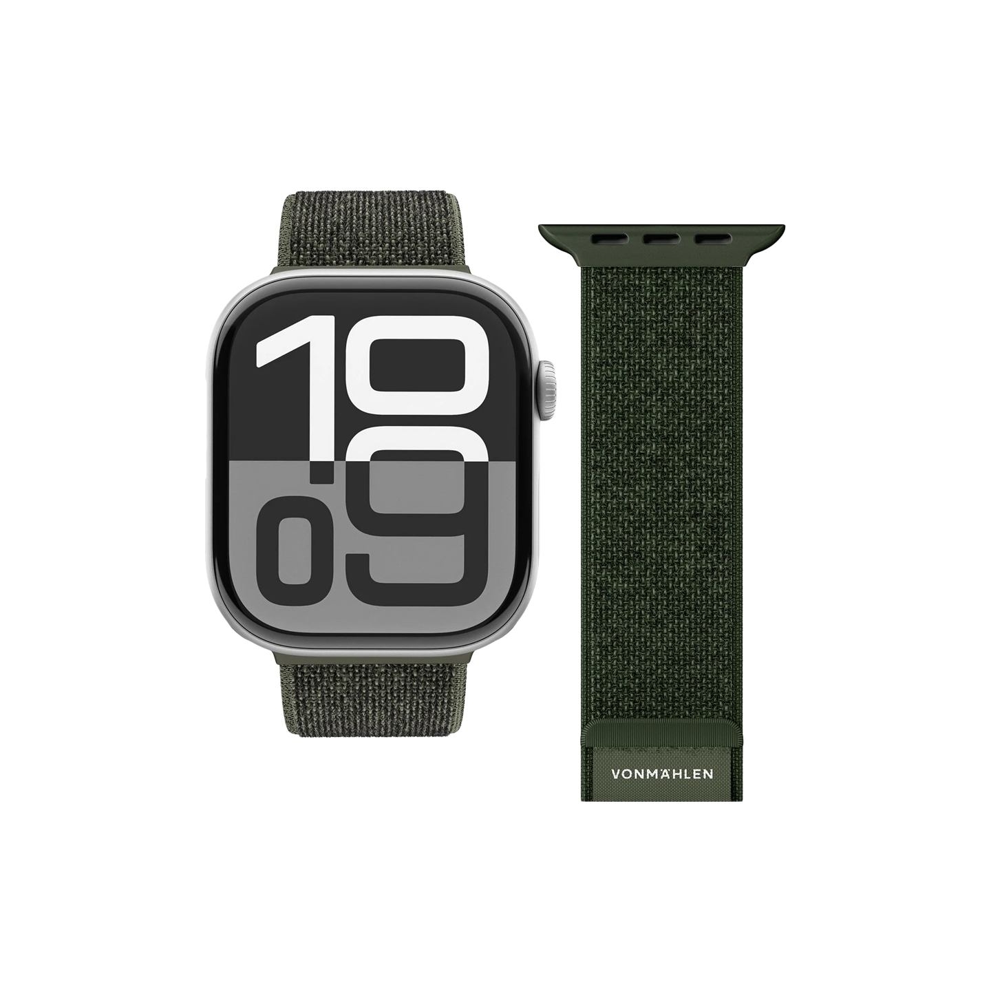 Vonmahlen Fitness Loop 2 40, 41, 42mm One Size, Olive
