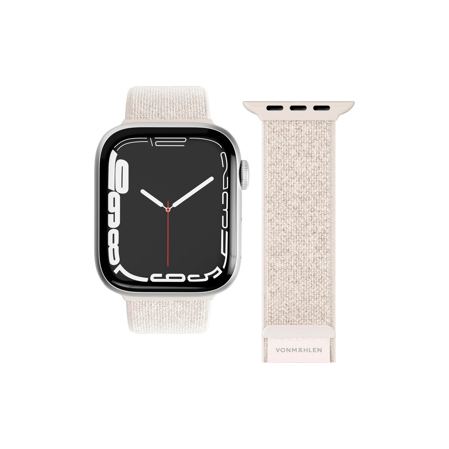 Vonmahlen Fitness Loop 2 40, 41, 42mm One Size, Cream