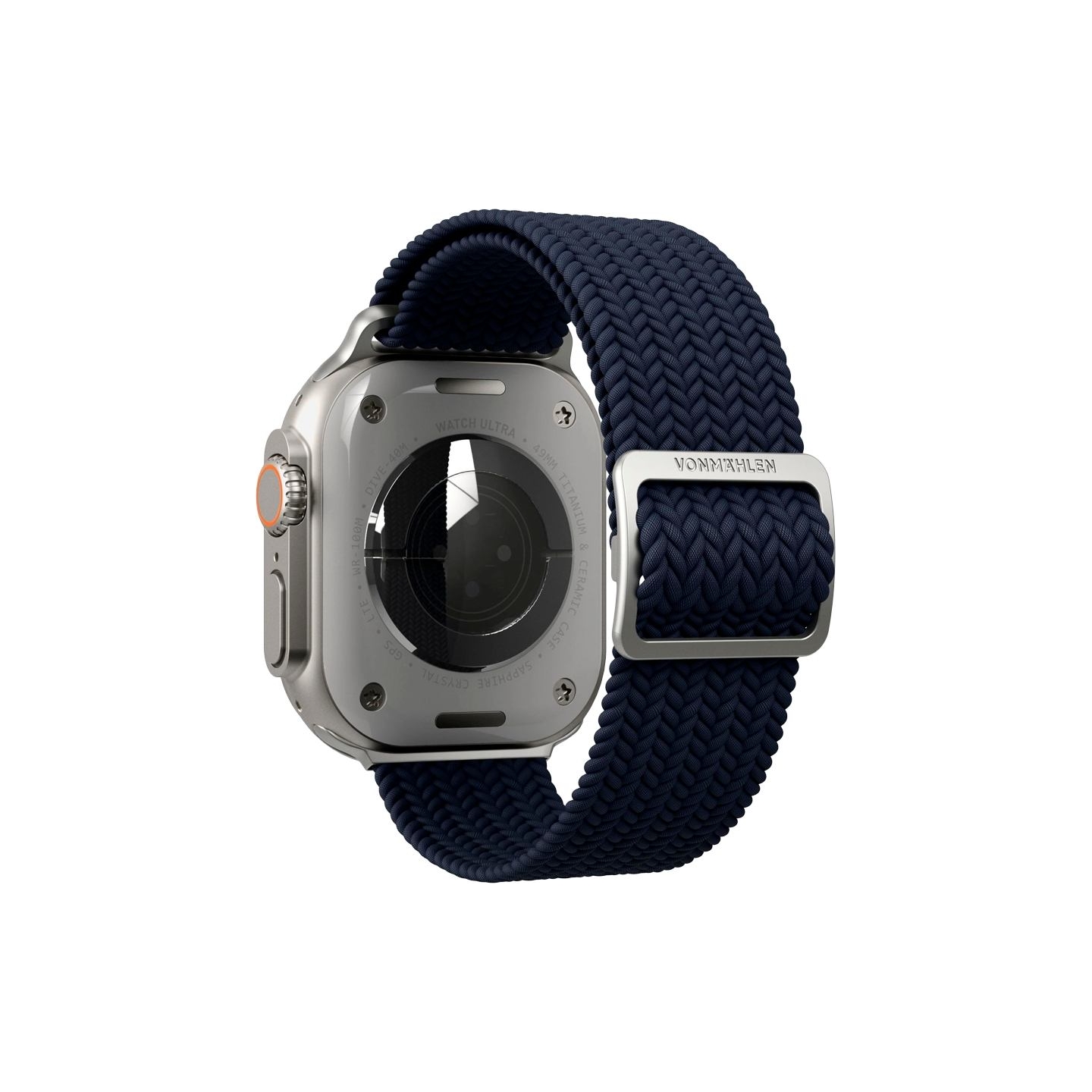Vonmahlen Woven Loop 40, 41, 42mm One Size, Navy
