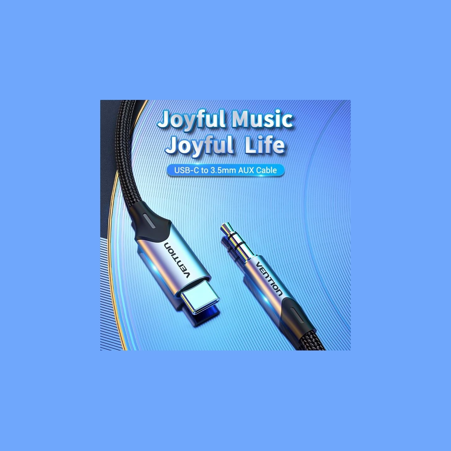 Vention CABLE AUDIO 3.5MM TO USB-C/1M BGKHF VENTION