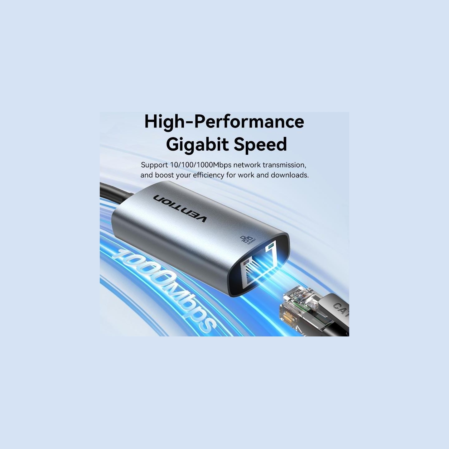 Vention NET ADAPTER USB-A 1GIGABIT/0.15M CEZHB VENTION