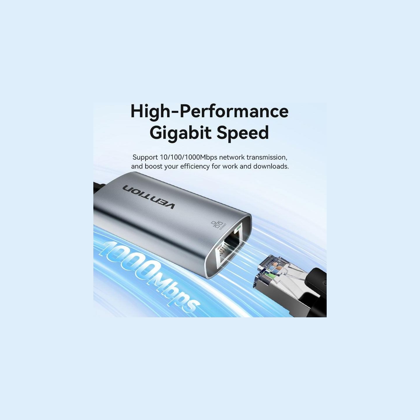 Vention NET ADAPTER USB-C GIGABIT/0.15M CFPHB VENTION