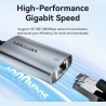 Vention NET ADAPTER USB-C GIGABIT/0.15M CFPHB VENTION