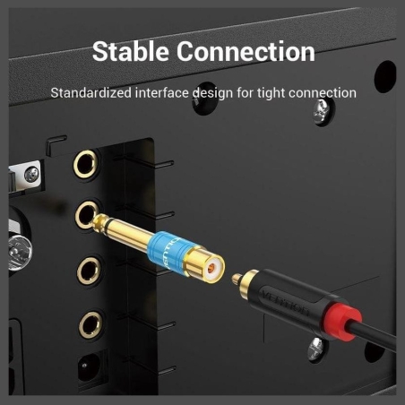 Vention ADAPTER AUDIO 6.35MM TO RCA/VDD-C03 VENTION