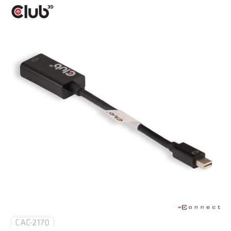Club3D I/O ADAPTER MINI DP TO HDMI/M/F CAC-2170 CLUB3D