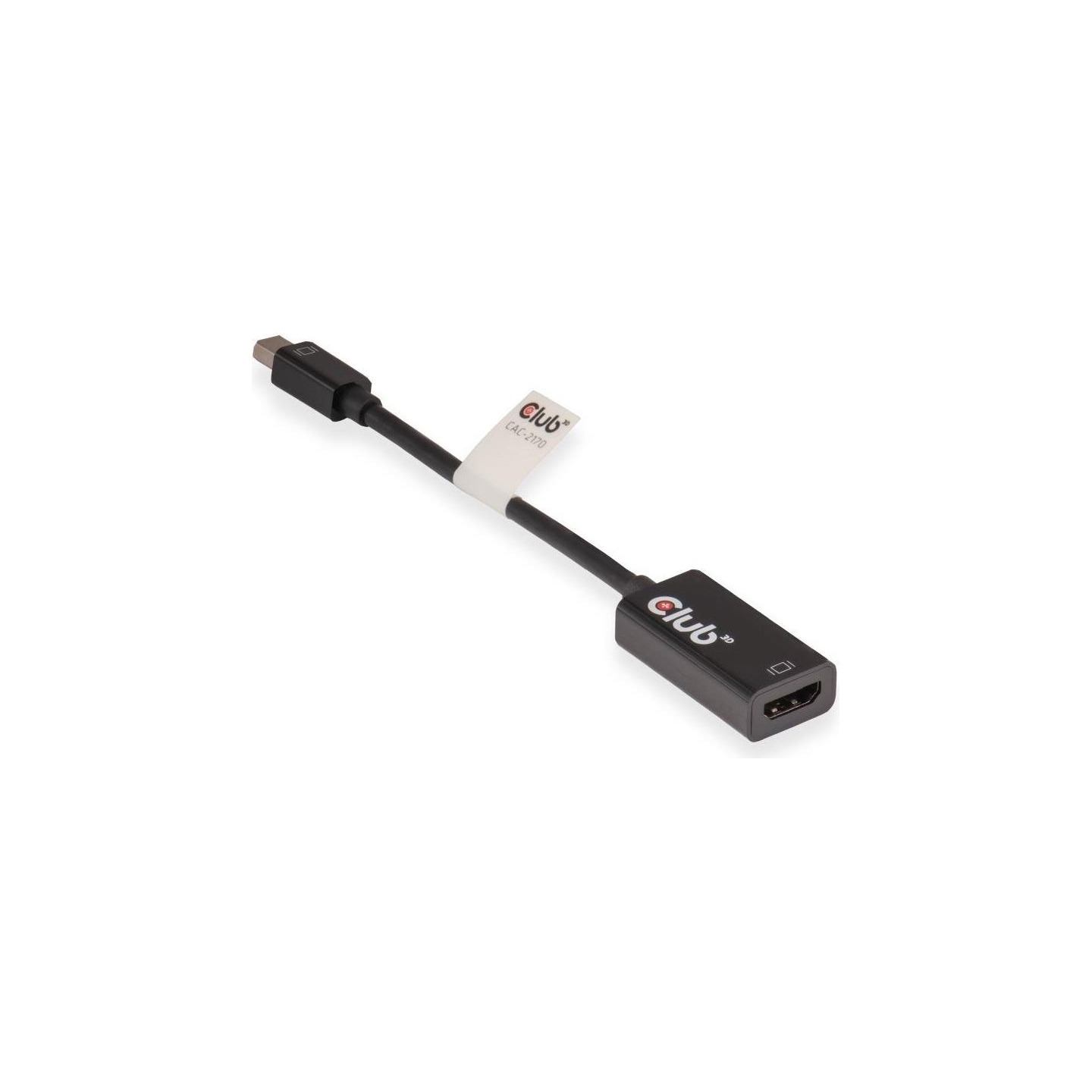 Club3D I/O ADAPTER MINI DP TO HDMI/M/F CAC-2170 CLUB3D