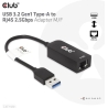 Club3D I/O ADAPTER USB3.2 TO RJ45/M/F CAC-1420 CLUB3D