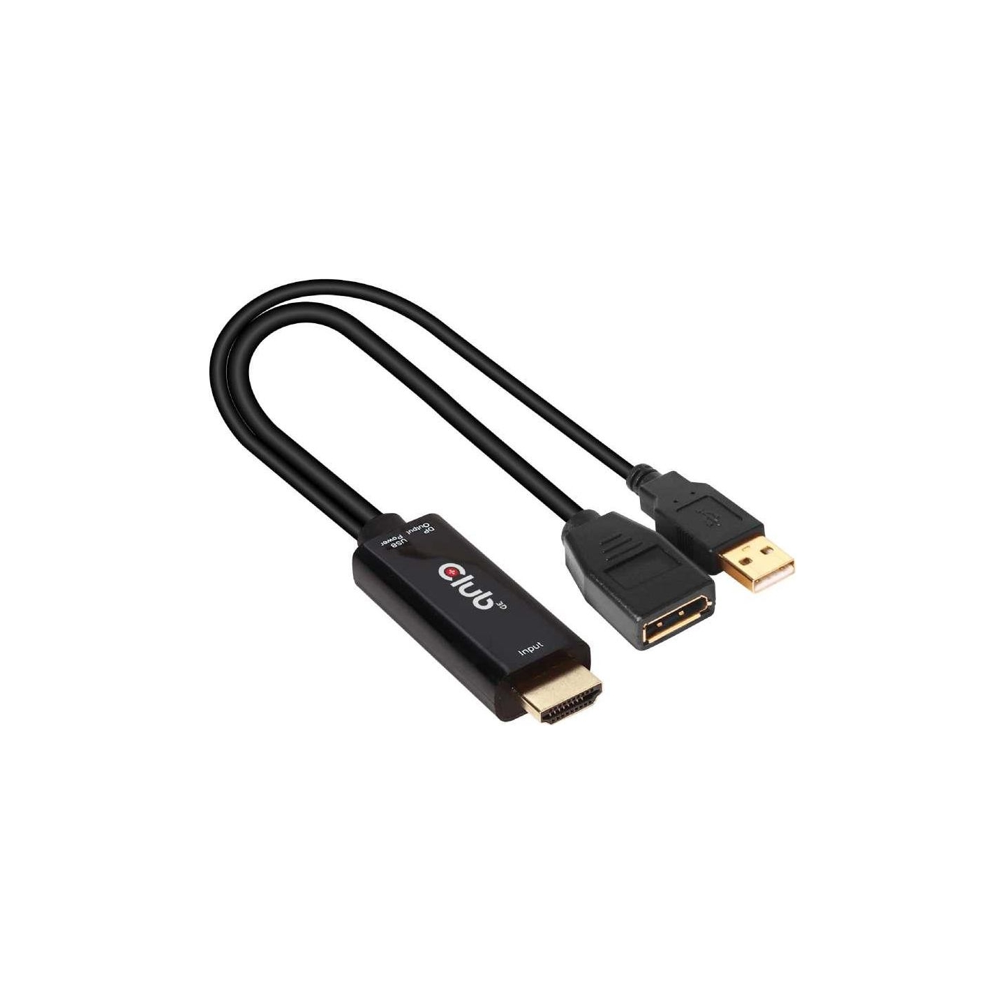 Club3D I/O ADAPTER HDMI TO DP/ACTIVE M/F CAC-1331 CLUB3D