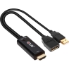 Club3D I/O ADAPTER HDMI TO DP/ACTIVE M/F CAC-1331 CLUB3D