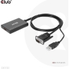Club3D I/O ADAPTER VGA TO HDMI+USB/0.6M M/F CAC-1720 CLUB3D