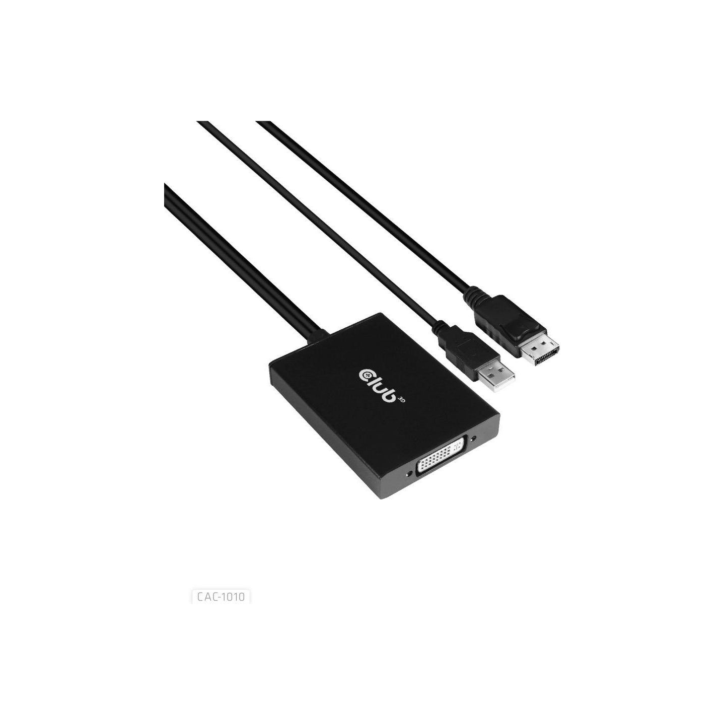 Club3D I/O ADAPTER DP TO DUAL LINK/DVI-D HDCP CAC-1010 CLUB3D