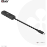 Club3D I/O ADAPTER USB-C TO HDMI/M/F CAC-1588 CLUB3D