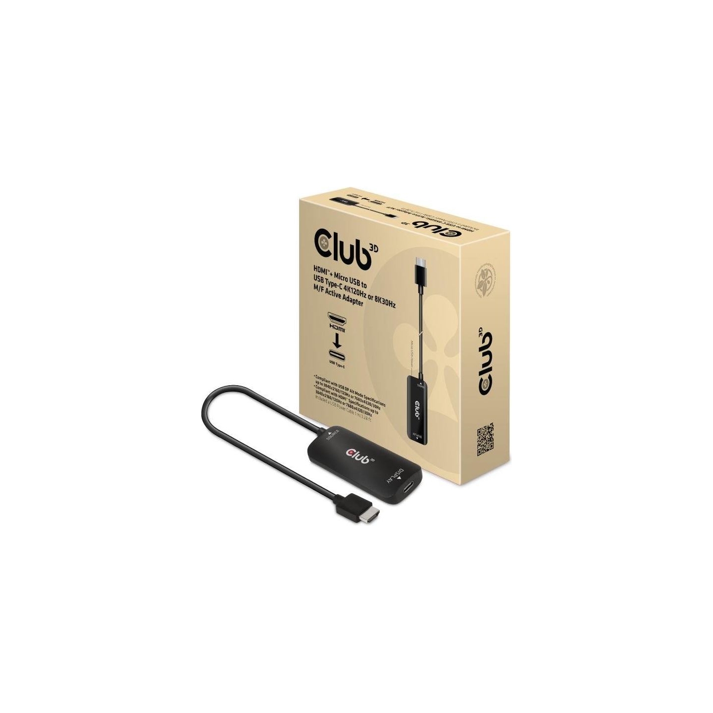Club3D I/O ADAPTER USB-C TO USB/HDMI/M/F CAC-1336 CLUB3D