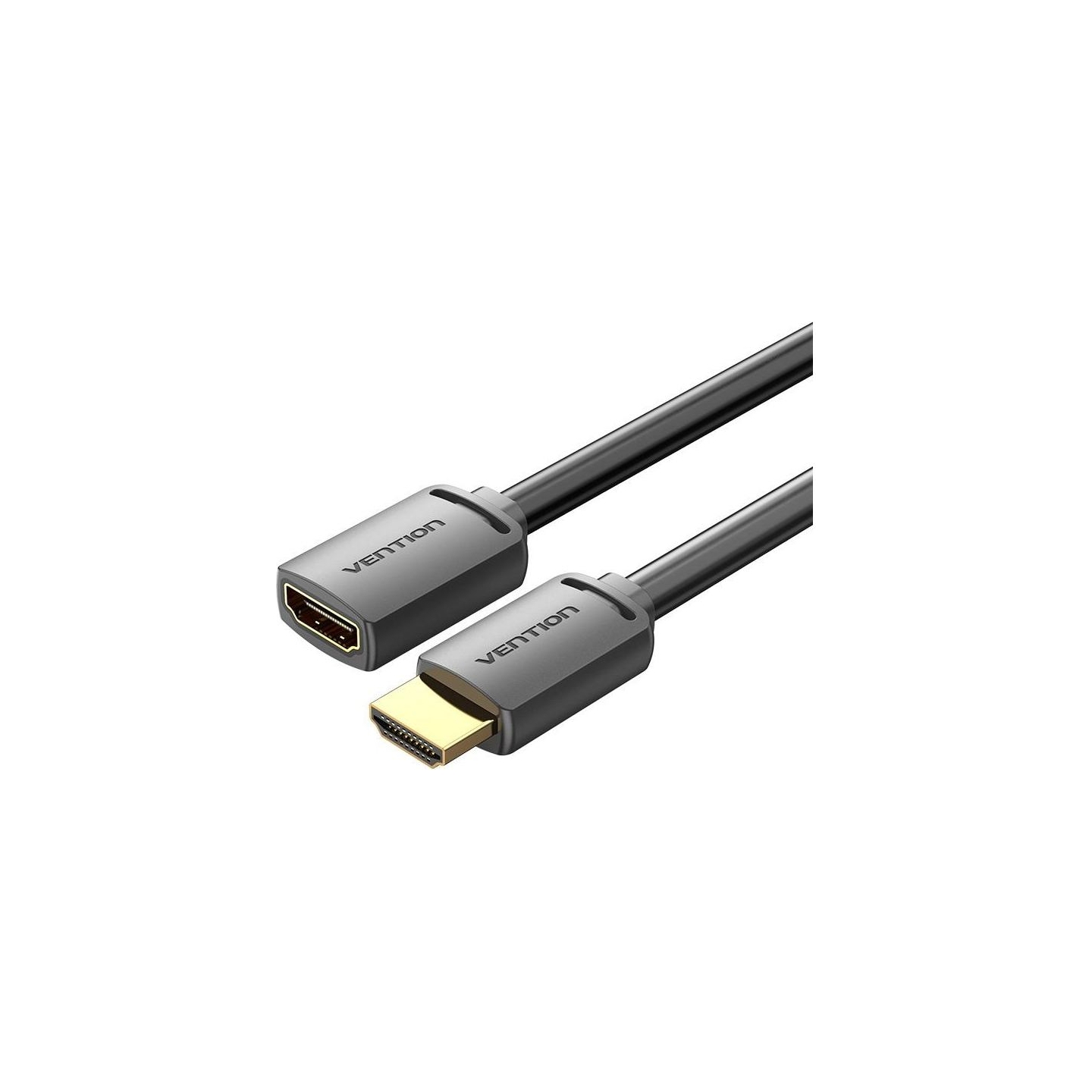 Vention CABLE HDMI MALE/FEMALE 4K/1M BLACK AHCBF VENTION