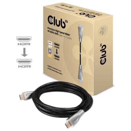 Club3D CABLE HDMI TO HDMI 1M/M/M CAC-1311 CLUB3D