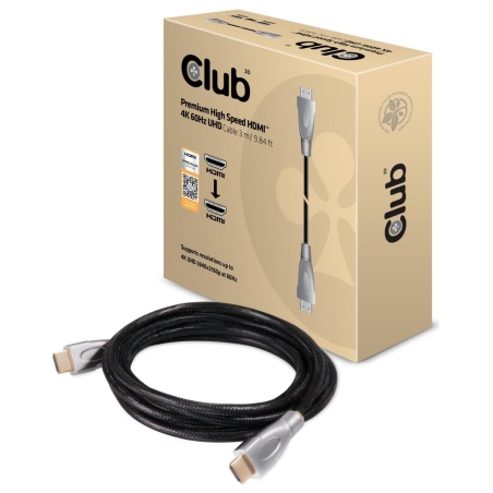 Club3D CABLE HDMI 3M/PREMIUM CAC-1310 CLUB3D