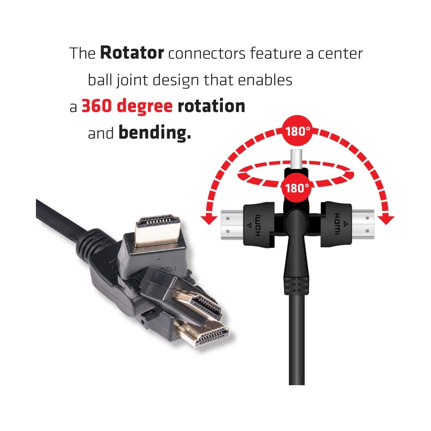 Club3D CABLE HDMI TO HDMI 2M/M/M CAC-1360 CLUB3D