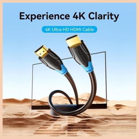 Vention CABLE HDMI 15M/BLACK AACBN VENTION