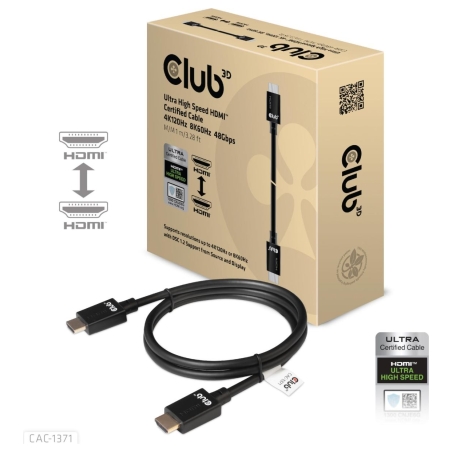 Club3D CABLE HDMI TO HDMI 1M/M/M CAC-1371 CLUB3D