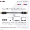 Club3D CABLE HDMI TO HDMI 1M/M/M CAC-1371 CLUB3D