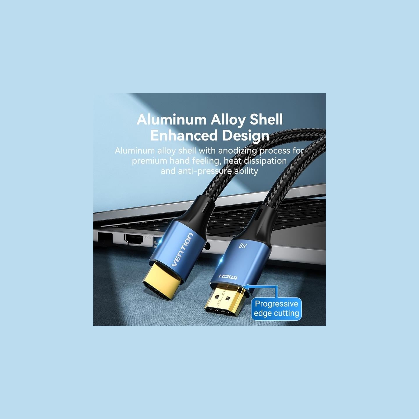 Vention CABLE HDMI MALE TO MALE 2M/ALGLH VENTION