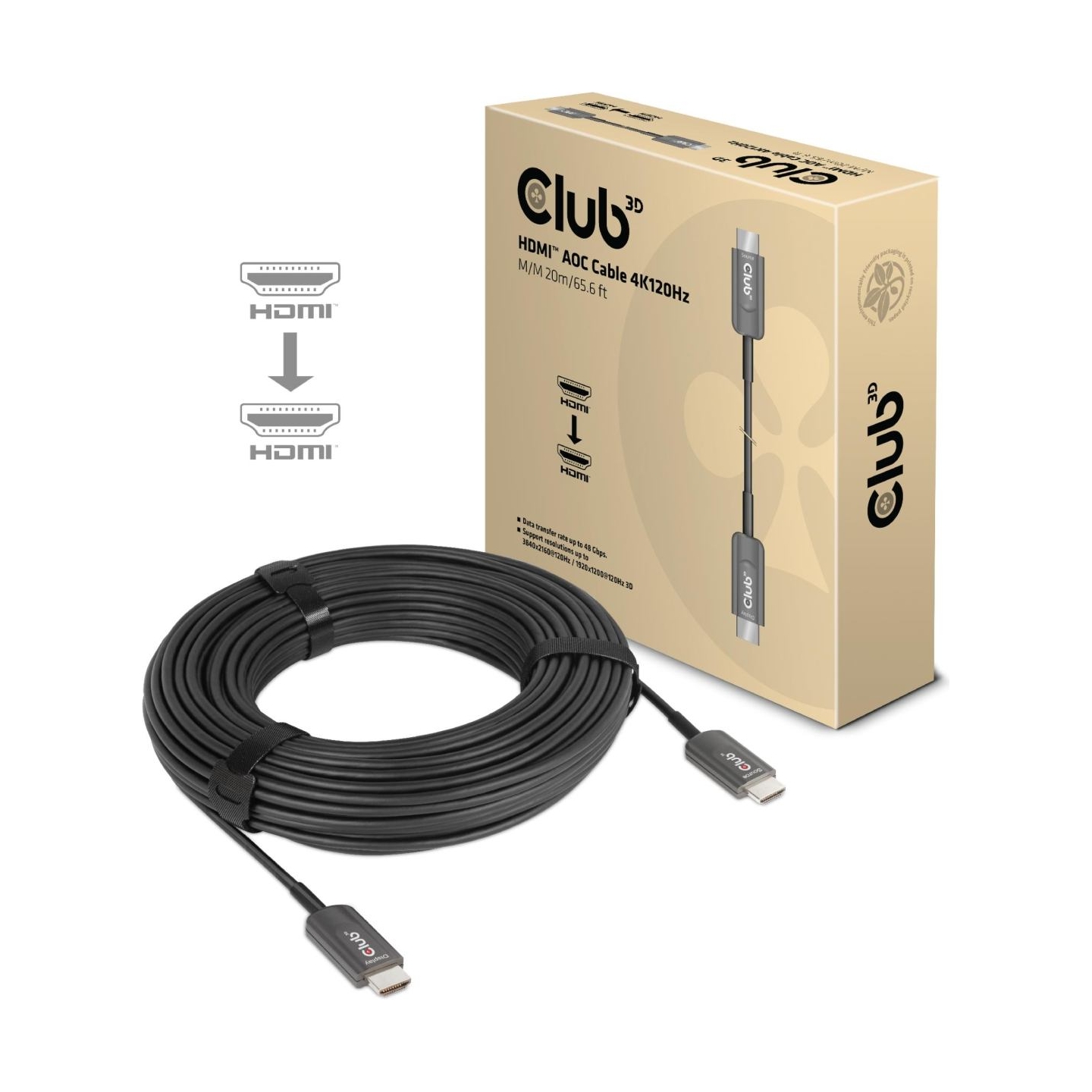 Club3D CABLE HDMI HIGH SPEED 20M/M/M CAC-1379 CLUB3D